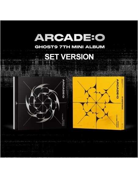 [SET] GHOST9 7th Mini Album - ARCADE : O (SET Ver.) 2CD + 2Poster