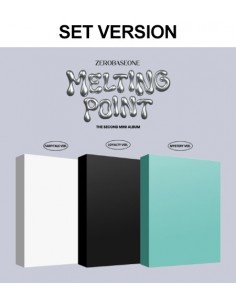 [SET] ZEROBASEONE 2nd Mini Album - MELTING POINT (SET Ver.) 3CD