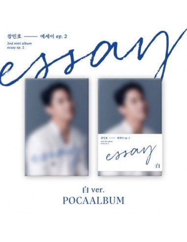 [Smart Album] JANG MIN HO 2nd Mini Album - Essay EP.2 (白 Ver.) POCA