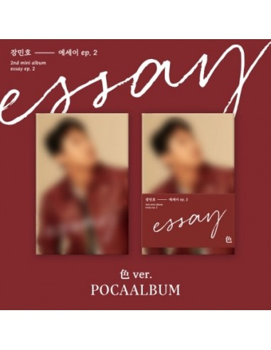 [Smart Album] JANG MIN HO 2nd Mini Album - Essay EP.2 (色 Ver.) POCA