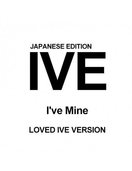 [Japanese Edition] IVE EP Album - I've Mine (LOVED IVE Ver.) CD