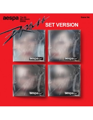 [Scene][SET] aespa 4th Mini Album - Drama (SET Ver.) 4CD