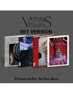 [SET] DREAMCATCHER 9th Mini Album - VillainS (SET Ver.) 4CD