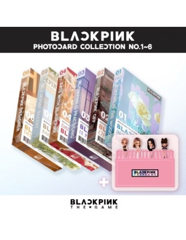 [6SET] BLACKPINK THE GAME PHOTOCARD COLLECTION No.1~6 (6 SET Ver.)