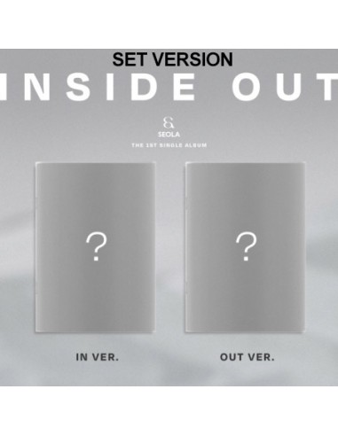 [SET] SEOLA 1st Single Album - INSIDE OUT (SET Ver.) 2CD