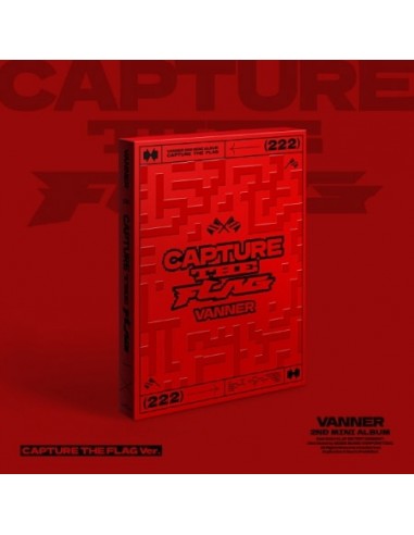 VANNER 2nd Mini Album - CAPTURE THE FLAG (CAPTURE THE FLAG Ver.) CD + Poster