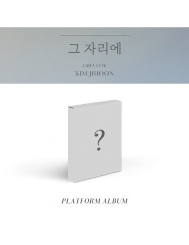 [Smart Album] KIM JIHOON Single Album - 그 자리에 Platform Ver.