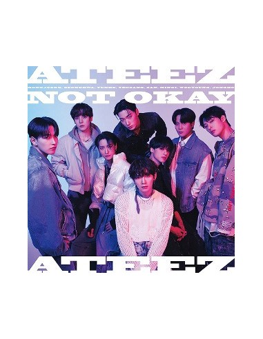 [Japanese Edition]  ATEEZ 3rd single Album - NOT OKAY (Limited A) CD