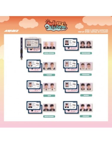 ATEEZ : ANITEEZ IN ILLUSION Goods - ADVENTURE ID SET