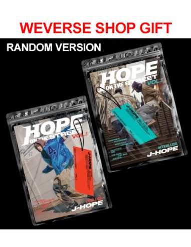 [Weverse Shop Gift] J-Hope Special Album - HOPE ON THE STREET VOL.1 (Random Ver.) CD