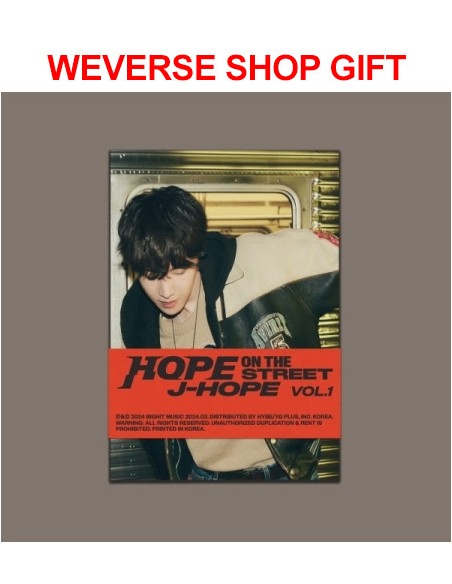 Weverse Shop Gift][Smart Album] J-Hope Special Album - HOPE ON THE 