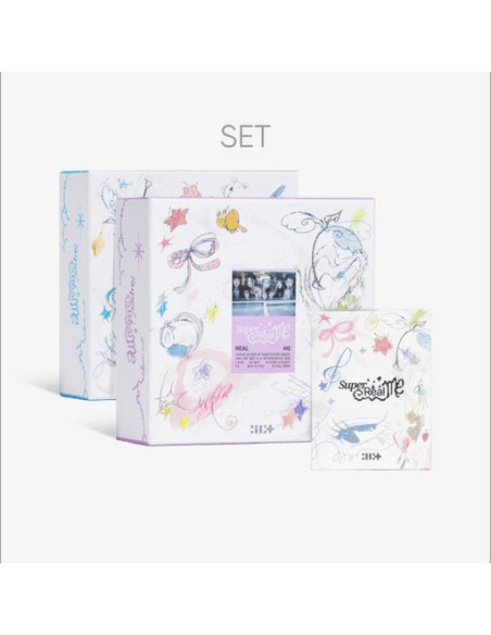 3SET] ILLIT 1st Mini Album - SUPER REAL ME (3SET Ver.) 2CD + 