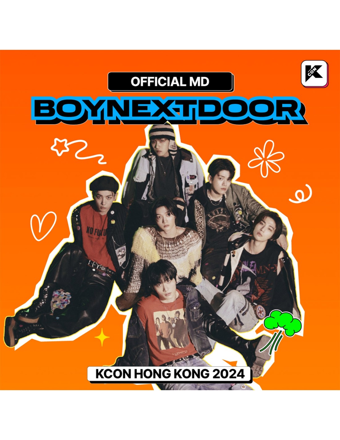 高価値】 KCON ① イハン boynextdoor バッジ ネームタグ 2024 香港 K 