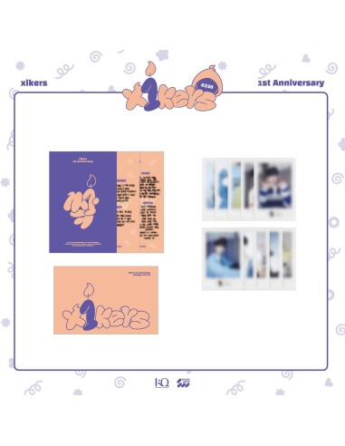 xikers 1st Anniversary Goods - MESSAGE CARD SET