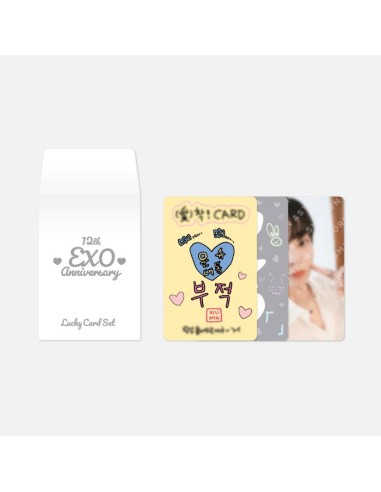EXO 12th Anniversary Goods - LUCKY CARD SET