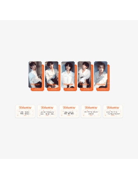 TXT TOMORROW (POP-UP) Goods - SPECIAL PHOTO TICKET SET kpoptown.com