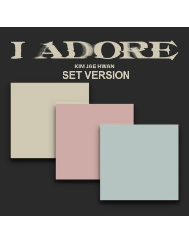 [SET] KIM JAE HWAN 7th Mini Album - I Adore (SET Ver.) 3CD