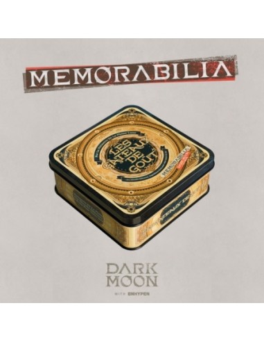 [Weverse Shop Gift] ENHYPEN DARK MOON Special Album - MEMORABILIA (Moon Ver.) CD