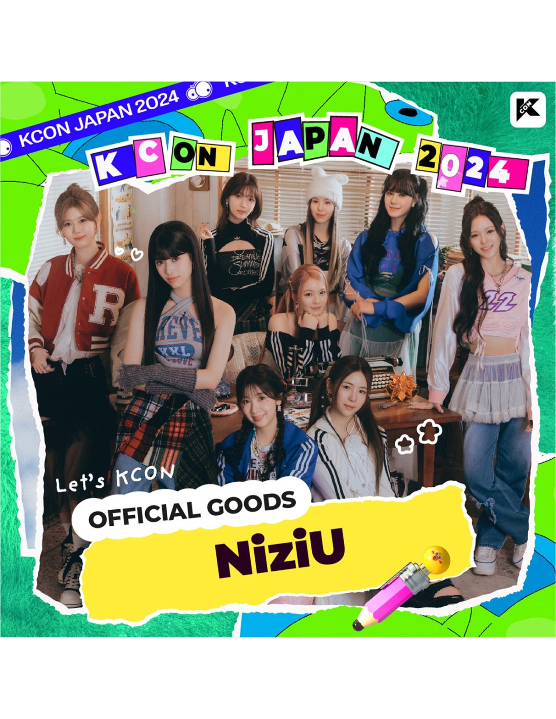 NiziU KCON JAPAN 2024 OFFICIAL MD