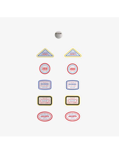 TREASURE REBOOTTOUR Goods - PATCH SET_CITY