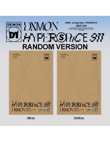 DXMON 1st Single Album - HYPERSPACE 911 (Random Ver.) CD