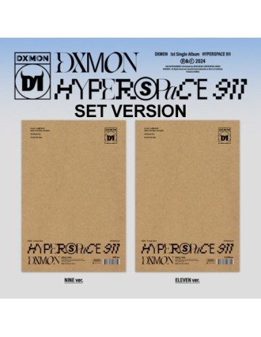 [SET] DXMON 1st Single Album - HYPERSPACE 911 (SET Ver.) 2CD