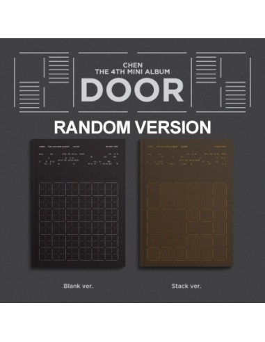 CHEN 4th Mini Album - DOOR (Random Ver.) CD