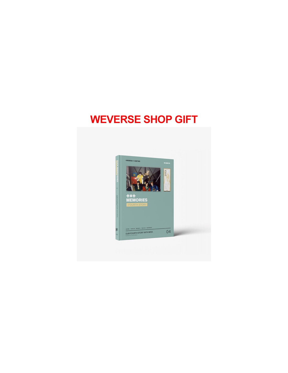 Weverse Shop Gift] TXT MEMORIES : FOURTH STORY DIGITAL CODE 