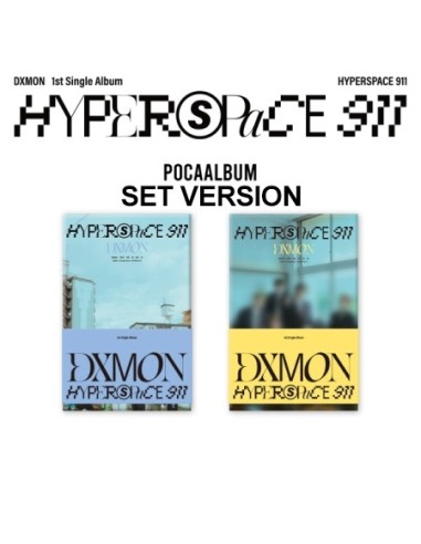 [Smart Album][SET] DXMON 1st Single Album - HYPERSPACE 911 (SET Ver.) 2POCA ALBUM