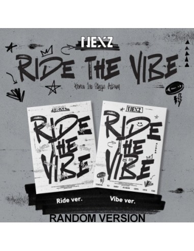 [STANDARD EDITION] NEXZ 1st Single Album - Ride the Vibe (Random Ver.) CD