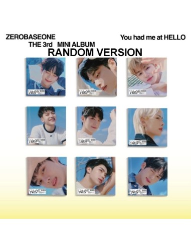 [DIGIPACK] ZEROBASEONE 3rd Mini Album - You had me at HELLO (Random Ver.) CD