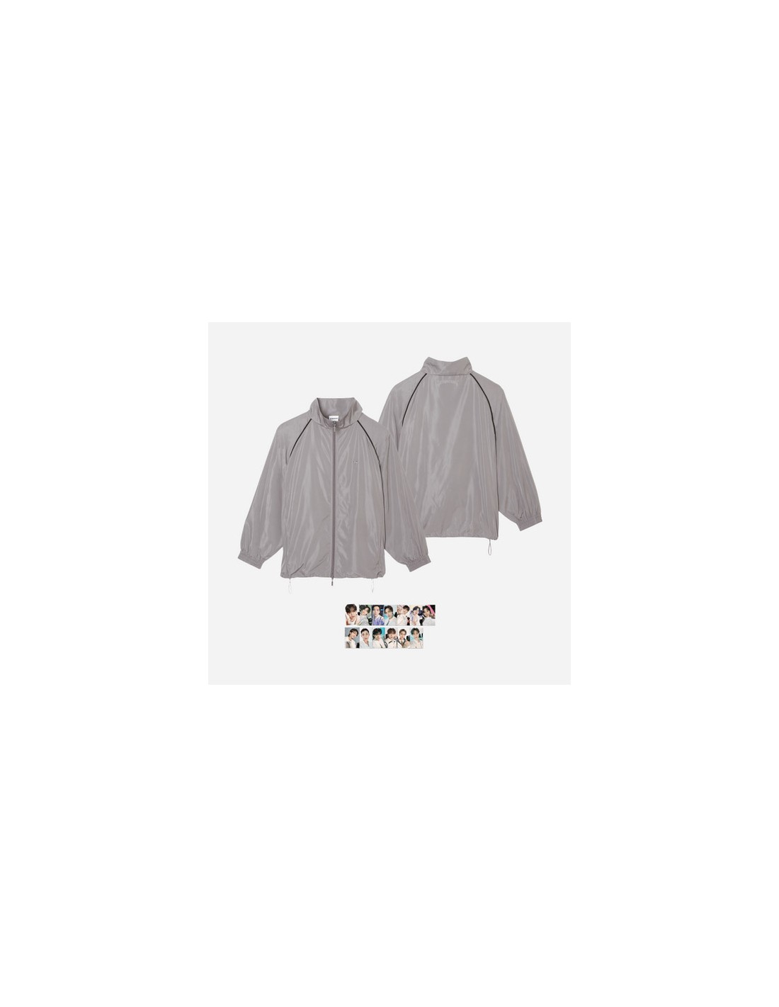 SEVENTEEN FOLLOW AGAIN JAPAN Goods - UV Cut Jacket (Gray) kpoptown.com