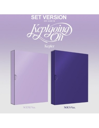 [SET] Kep1er 1st Album - Kep1going On (SET Ver.) 2CD