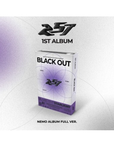 [Smart Album] 257 1st Album - BLACK OUT Nemo Album Full Ver.