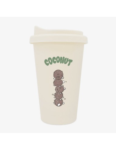 KIM JUN SU with COCONUT Goods - Coconut Reusable Tumbler (Ivory)