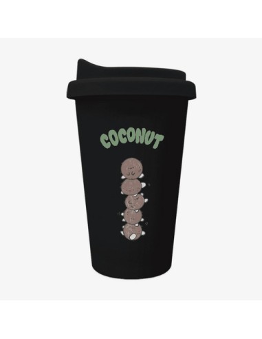 KIM JUN SU with COCONUT Goods - Coconut Reusable Tumbler (Black)