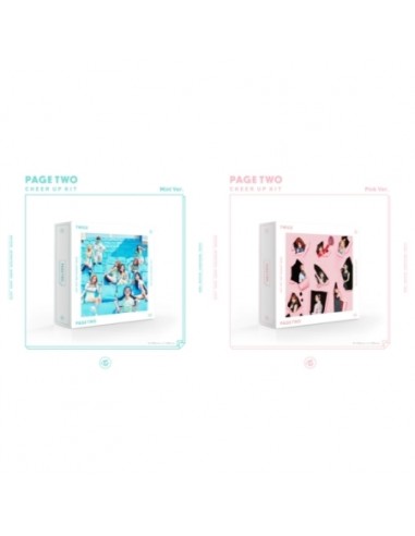 [Re-release] TWICE 2nd Mini Album - PAGE TWO (Random Ver.) CD