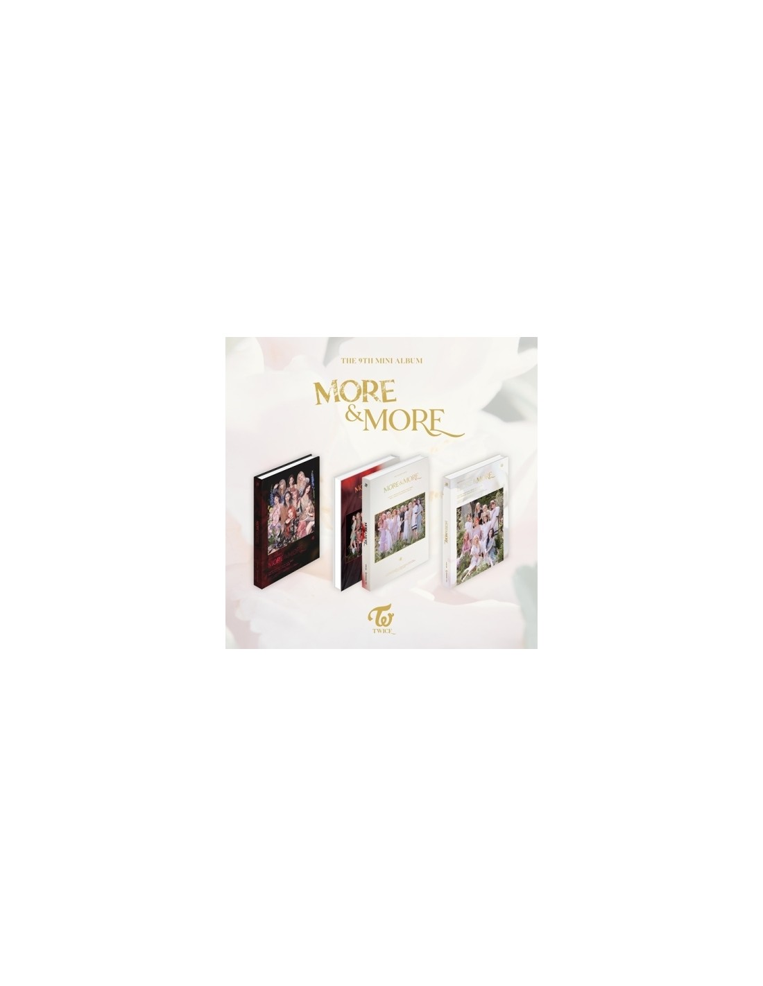 TWICE 9th Mini Album - MORE & MORE (Random Ver) CD kpoptown.com