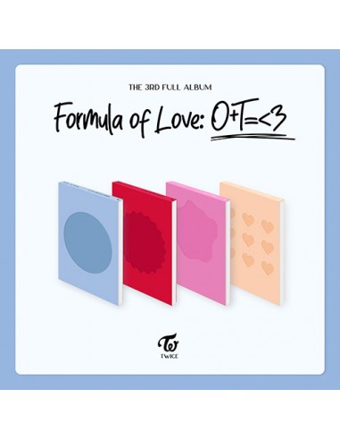 [Re-release] TWICE 3rd Album - Formula of Love (Random Ver.) CD