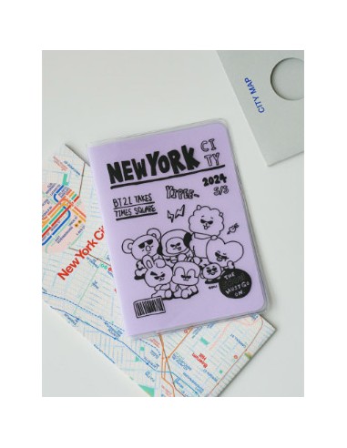 BT21 CITY EDITION Goods - Passport Wallet - NewYork