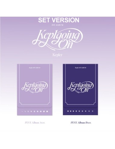 [Smart Album][SET] Kep1er 1st Album - Kep1going On (SET Ver.) 2PLVE Ver.