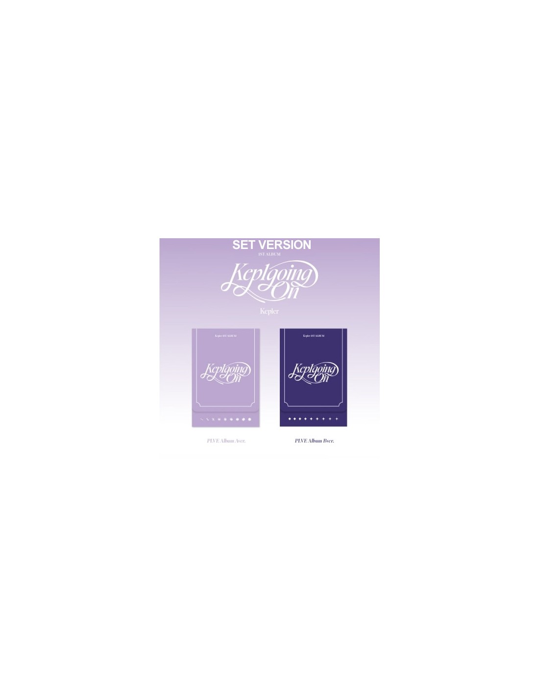 [Smart Album][SET] Kep1er 1st Album - Kep1going On (SET Ver.) 2PLVE Ver ...