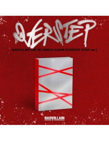 BADVILLAIN 1st Single Album - OVERSTEP (STEP Ver.) CD