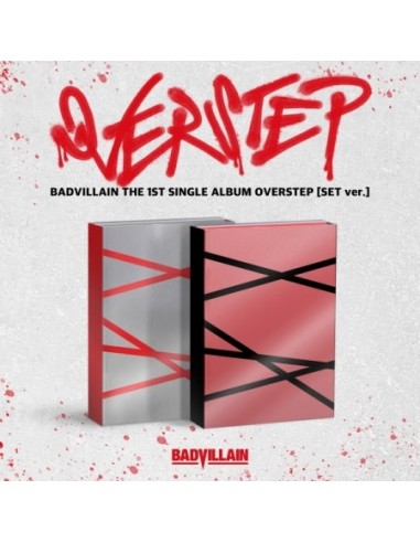 [SET] BADVILLAIN 1st Single Album - OVERSTEP (SET Ver.) 2CD