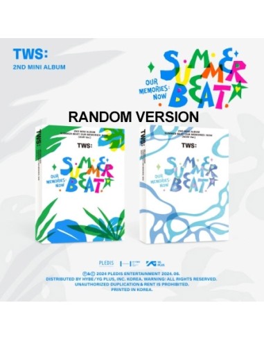 TWS 2nd Mini Album - SUMMER BEAT! (Random Ver.) CD