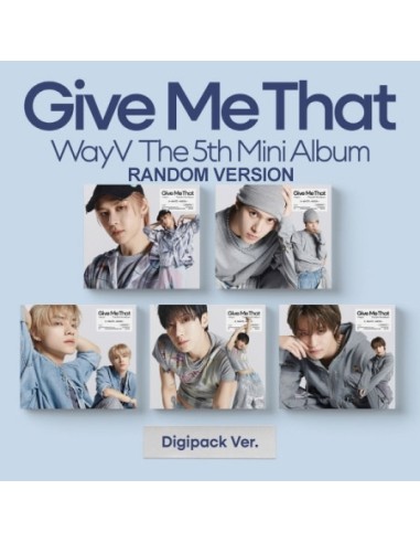 [Digipack] WayV 5th Mini Album - ﻿Give Me That ﻿﻿(Random Ver.) CD