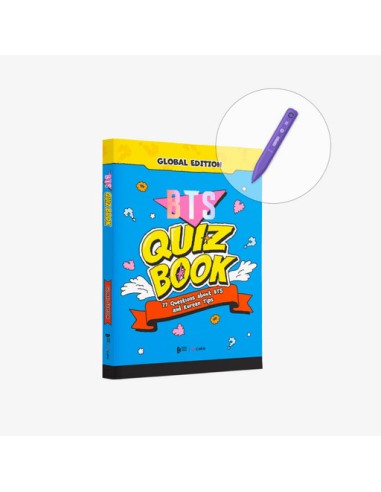 BTS QUIZ BOOK Package (MotiPen Included)