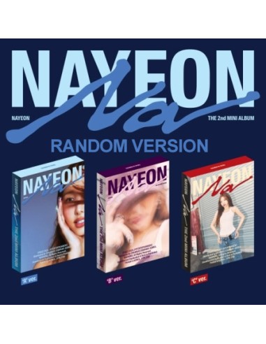 NAYEON 2nd Mini Album - NA (Random Ver.) CD + Poster