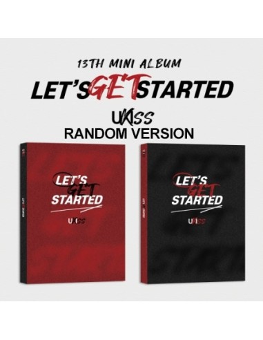 UKISS 13th Mini Album - LET'S GET STARTED (Random Ver.) CD