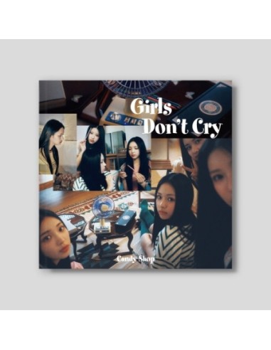 CANDY SHOP 2nd Mini Album - Girls Don’t Cry (Vacation Ver.) CD + Poster